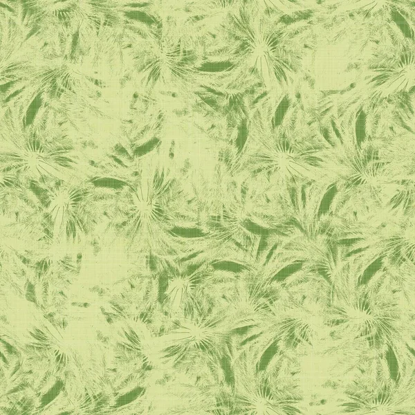 Helle Linie grüne tropische Blätter nahtloses Muster — Stockfoto