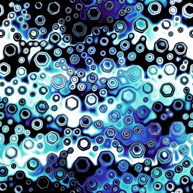 Kusursuz canlı warp bozulması jpg deseni