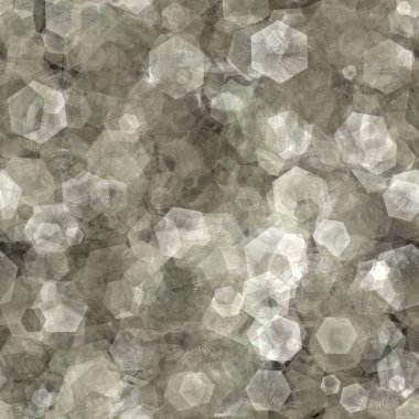 Kusursuz coğrafi sıçramış altıgen şekilli iz