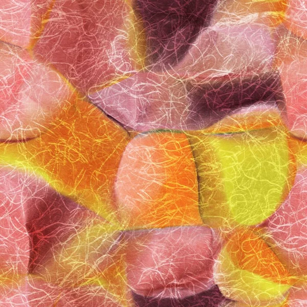 Seamless abstract blobs of color paper texture