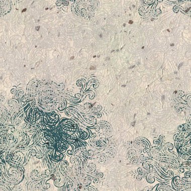 Dağınık damaske motiflerinin kusursuz deseni