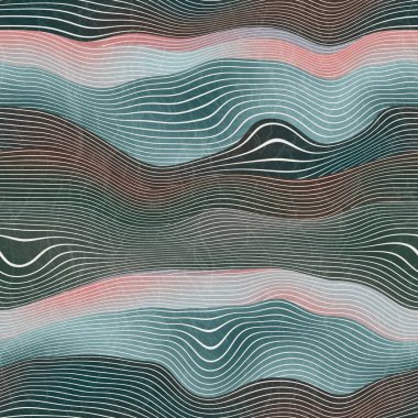 Parmak izi için kusursuz doğal peyzaj tepesi deseni