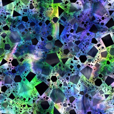 Terrazzo kaplamalı kusursuz soyut renk damlaları