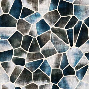 Kusursuz coğrafi şekil kolaj yüzey deseni