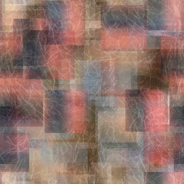 Kusursuz kaplanmış geometrik şekil deseni izi