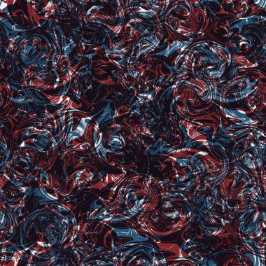 Kırmızı mavi beyaz ile kusursuz soyut desen