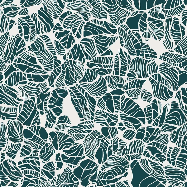 Seamless abstract organic shape pattern for print