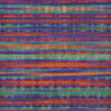 Kusursuz Kilim Halı Meydanı Piksel Desenli Yazdırma