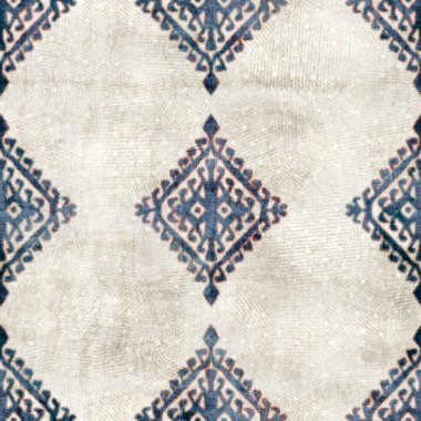 Kusursuz pasaklı kabile etnik halı motifi.