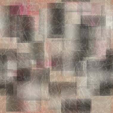 Kusursuz kaplanmış geometrik şekil deseni izi