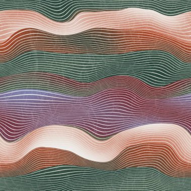 Parmak izi için kusursuz doğal peyzaj tepesi deseni