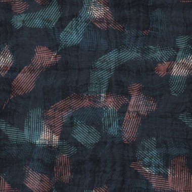 Kusursuz mavi krem ve donanma yüzey deseni