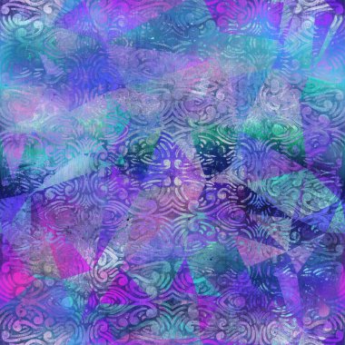 Parmak izi için kusursuz yanardöner gökkuşağı ışık deseni