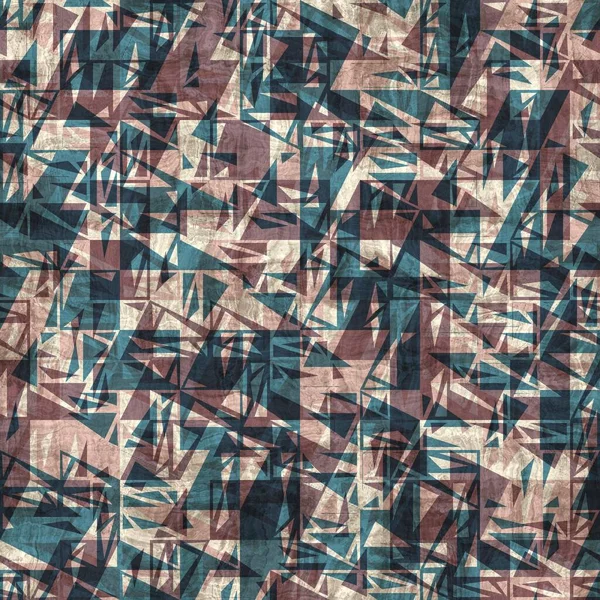 Seamless blue pink cream and navy surface pattern — Stock Photo, Image