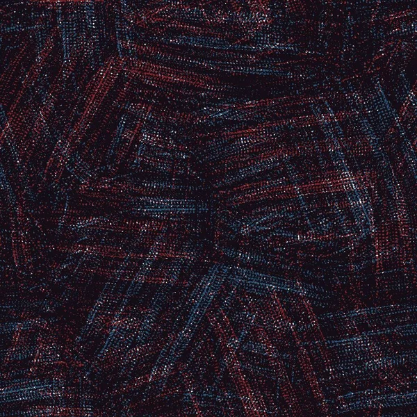 Padrão abstrato sem costura em vermelho azul preto branco — Fotografia de Stock