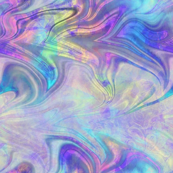 Seamless iridescent rainbow light pattern for print — Stock Photo, Image