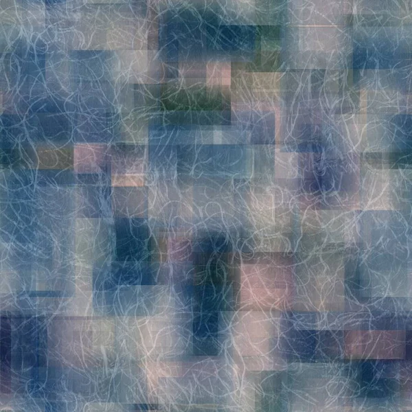 Sömlös överlagrad geometrisk form mönster tryck — Stockfoto