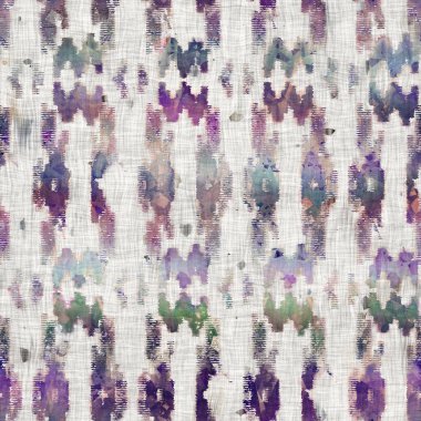 Kusursuz mor ve krem desenli desen izi