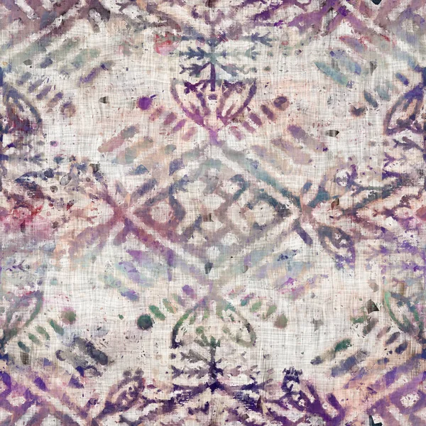 stock image Seamless purple and cream textured pattern print