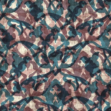 Kusursuz mavi krem ve donanma yüzey deseni