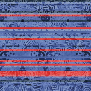 Kusursuz kalça Vogue rastgele moda çizgili desen baskısı