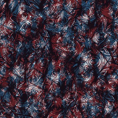 Kırmızı mavi beyaz ile kusursuz soyut desen