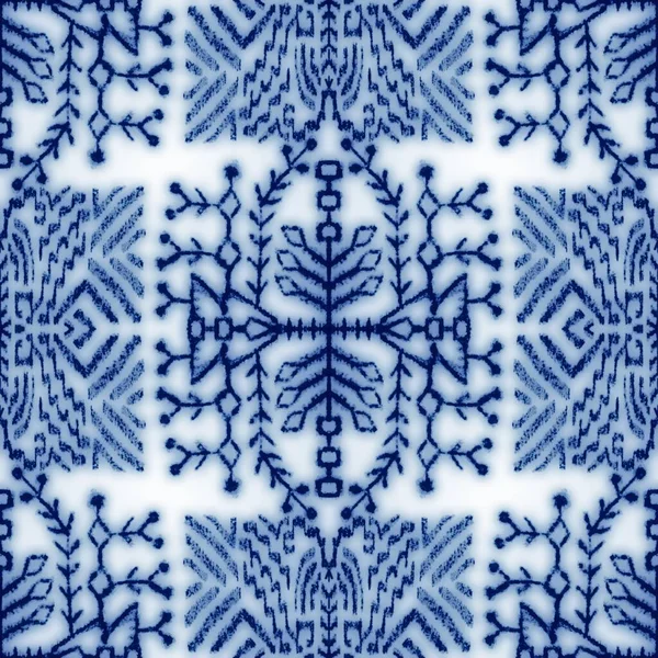 Zökkenőmentes klasszikus kék-fehér kerámia design — Stock Fotó