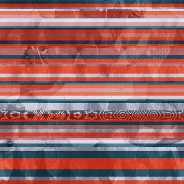 Kusursuz kalça Vogue rastgele moda çizgili desen baskısı