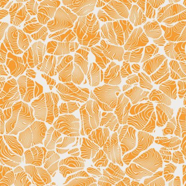 Parmak izi için kusursuz soyut organik şekil