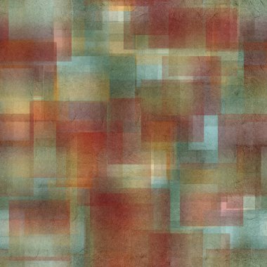 Kusursuz kaplanmış geometrik şekil deseni izi