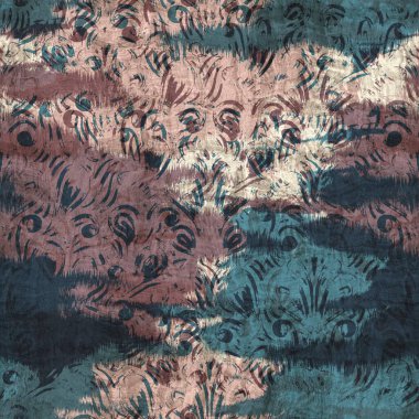 Kusursuz mavi krem ve donanma yüzey deseni