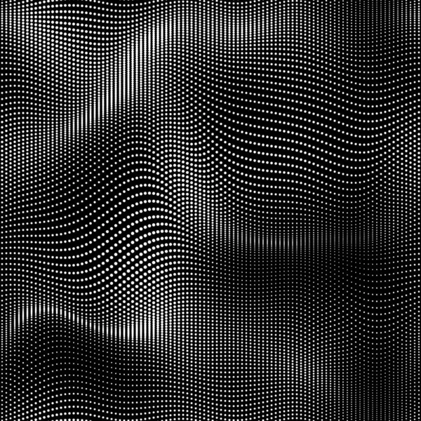 Seamless wavy array of dots pattern for print or digital use — Stock Photo, Image