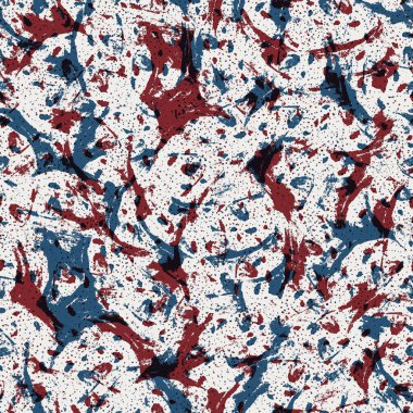 Kırmızı mavi beyaz, kusursuz desen.