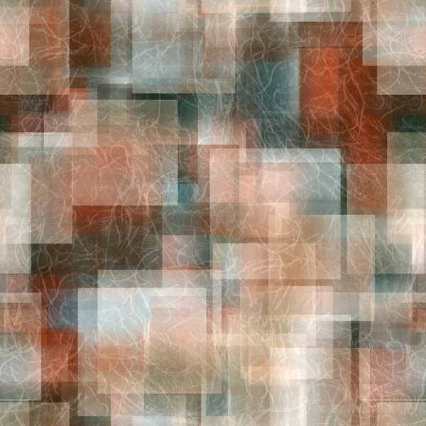 Sömlös överlagrad geometrisk form mönster tryck — Stockfoto