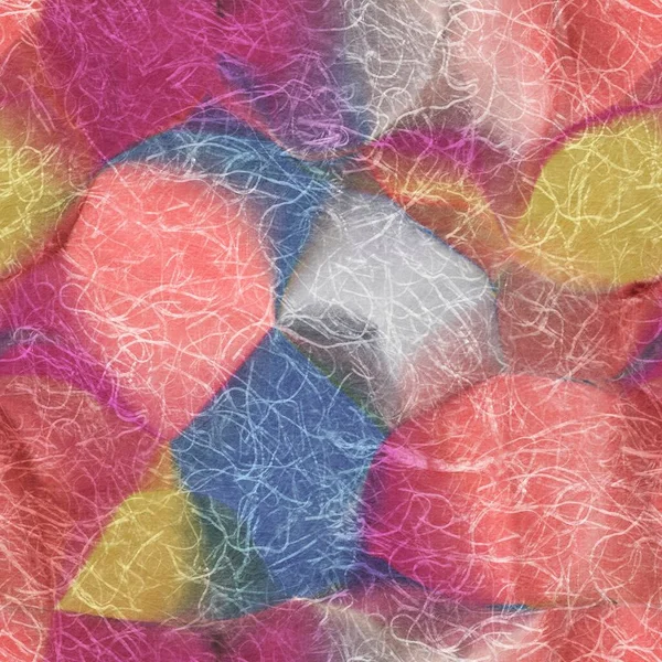 Zökkenőmentes absztrakt foltok színes papír textúra — Stock Fotó