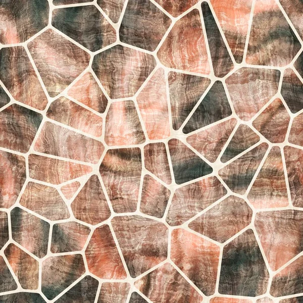 シームレスなジオタイル形状のコラージュ表面パターン — ストック写真