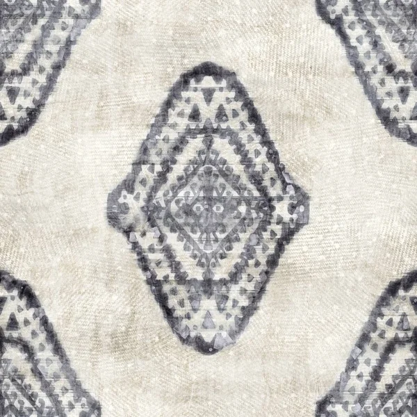 Motif de tapis ethniques tribaux sans couture grognement. — Photo