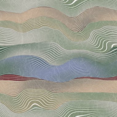 Parmak izi için kusursuz doğal peyzaj tepesi deseni