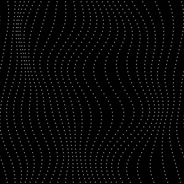 Seamless wavy array of dots pattern for print or digital use — Stock Photo, Image