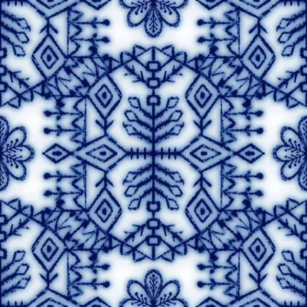 Kusursuz mavi ve beyaz seramik tasarım