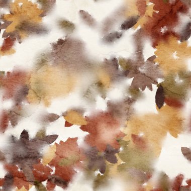 Yüzey izi için kusursuz suluboya çiçekli şık desen.