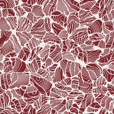 Parmak izi için kusursuz soyut organik şekil