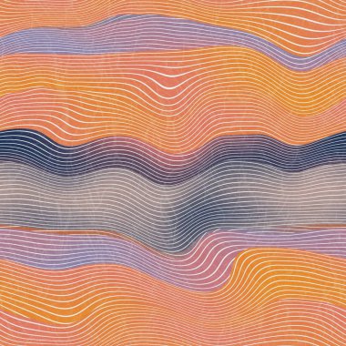 Parmak izi için kusursuz doğal peyzaj tepesi deseni