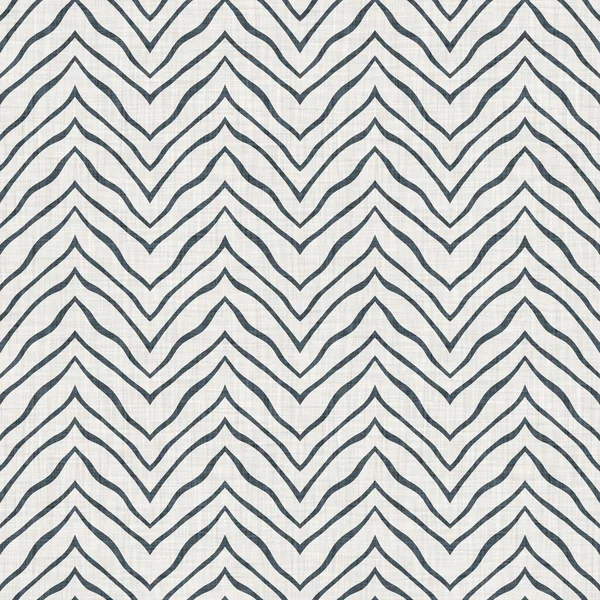 Naadloze funky golvende chevron strip patroon voor oppervlakte print. — Stockfoto