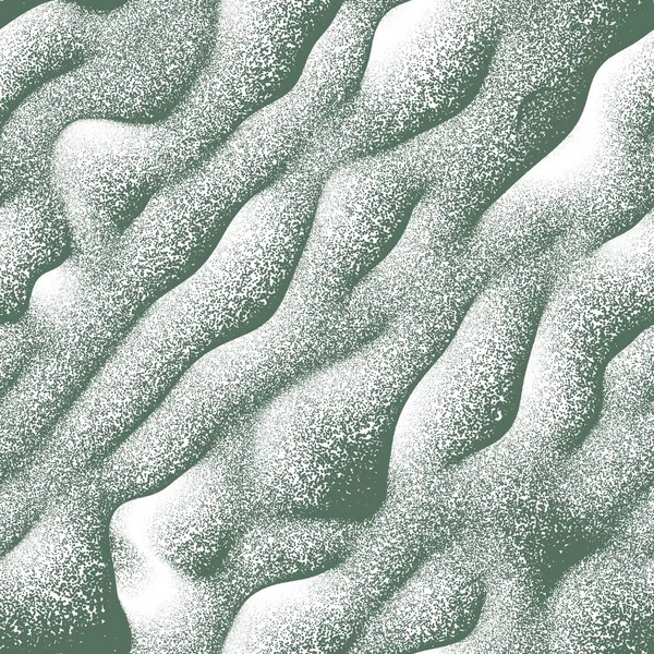 Seamless noise splatter pointillism wavy pattern swatch