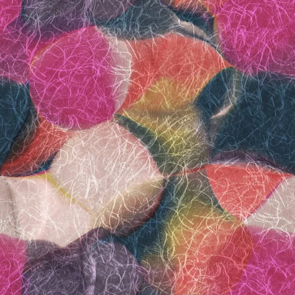 Blobs abstraits sans couture de texture de papier couleur — Photo