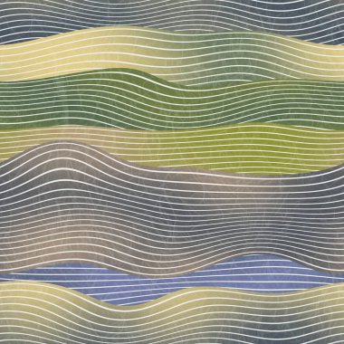 Parmak izi için kusursuz doğal peyzaj tepesi deseni