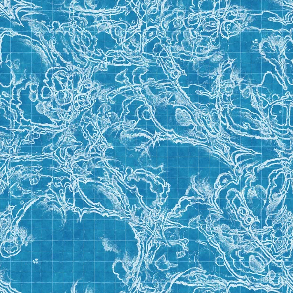 Modèle bleu clair sans couture pour le textile et l'impression — Photo