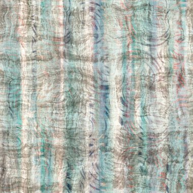 Soyut el çizimi motifleri ile baskı için kusursuz pastel batik desen örneği