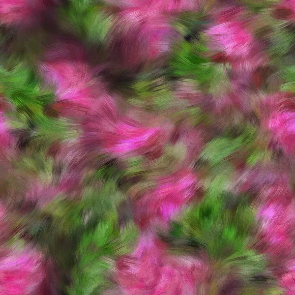 Płynne faux cyfrowe malowane kwiatowy wzór druku — Zdjęcie stockowe